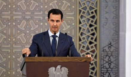 خطاب بشار الأسد في افتتاح مؤتمر وزارة الخارجية