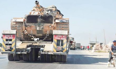استهداف الرتل التركي من قبل قوات الاسد