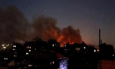 الاحتلال الإسرائيلي يقصف “فيلق القدس” جنوب دمشق